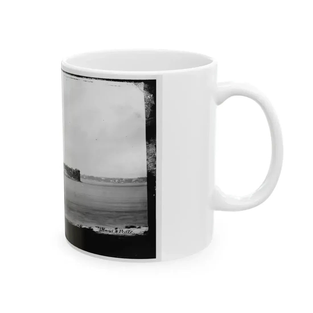 Fort Sumter 001 (U.S. Civil War) White Coffee Mug - Go Mug Yourself