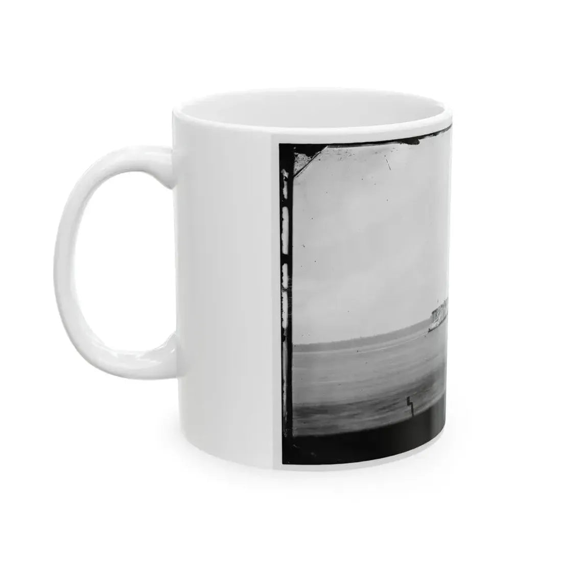 Fort Sumter 001 (U.S. Civil War) White Coffee Mug - Go Mug Yourself
