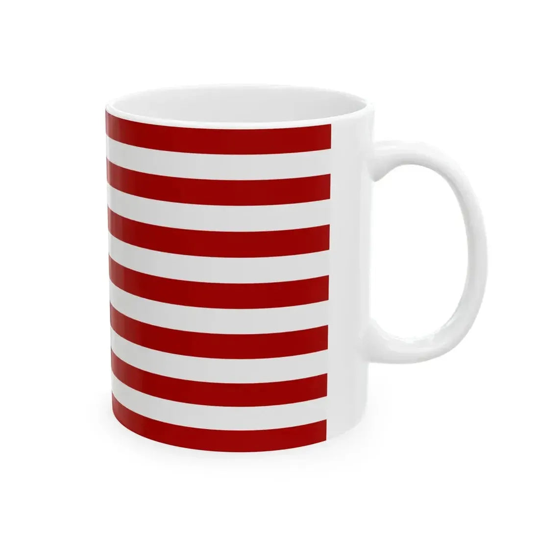 Fort Sumter Flag (United States) White Coffee Mug - Go Mug Yourself