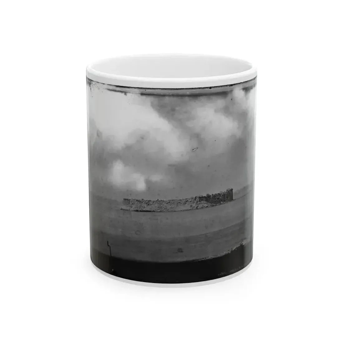 Fort Sumter (U.S. Civil War) White Coffee Mug 11oz - Go Mug Yourself