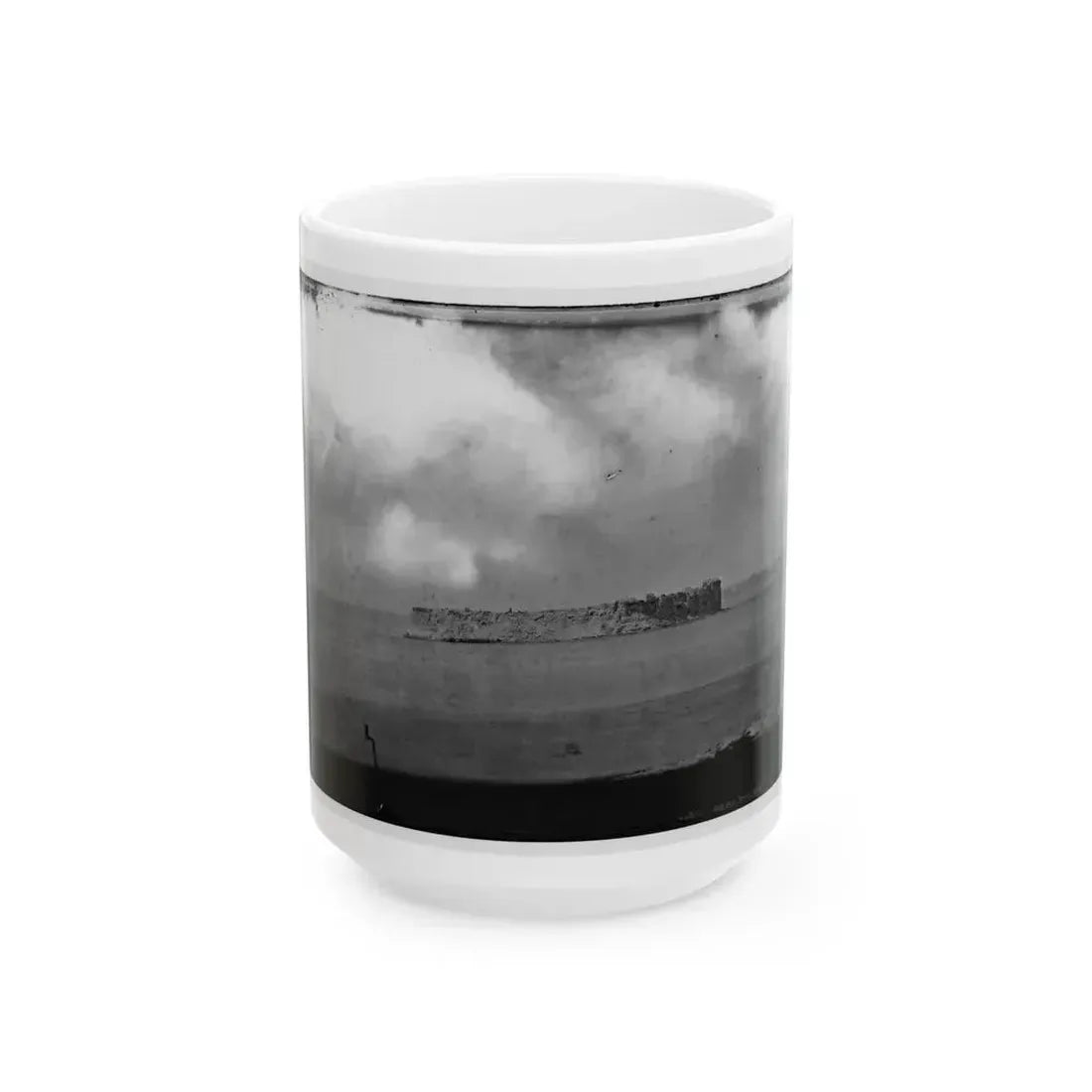 Fort Sumter (U.S. Civil War) White Coffee Mug 15oz - Go Mug Yourself