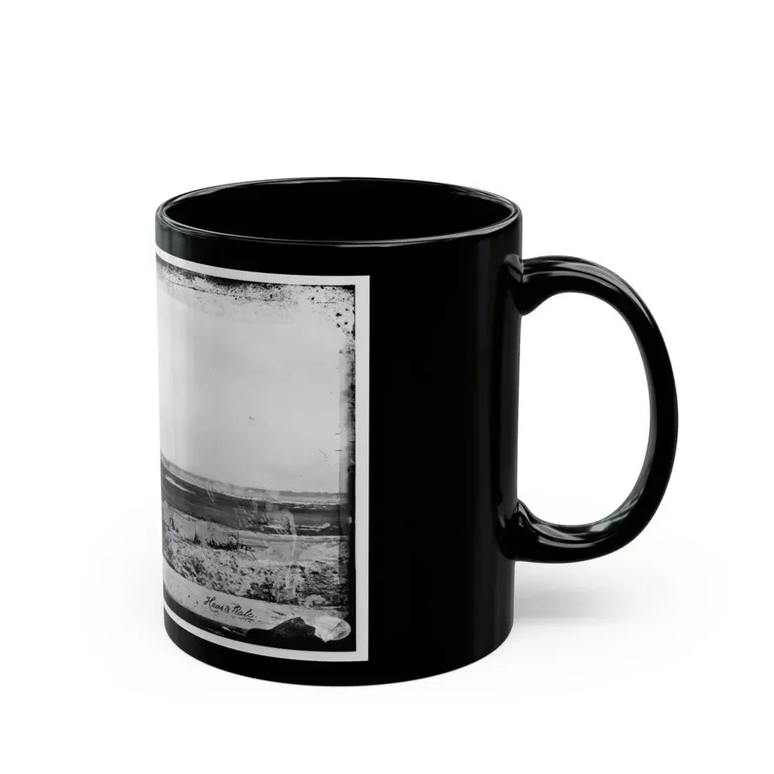 Fort Sumter. Vincents Creek. Battery Gregg (U.S. Civil War) Black Coffee Mug - Go Mug Yourself