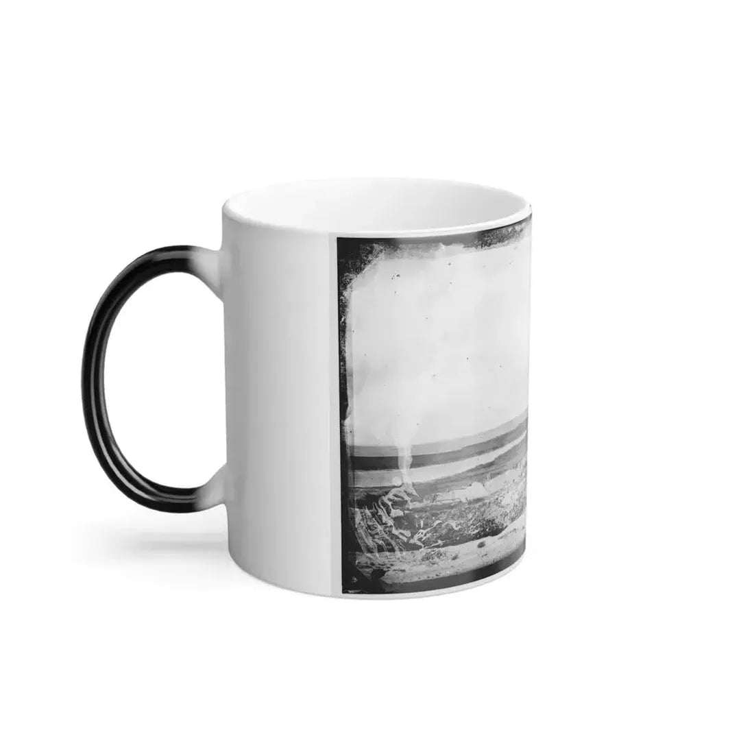 Fort Sumter. Vincents Creek. Battery Gregg (U.S. Civil War) Color Changing Coffee Mug 11oz - Go Mug Yourself