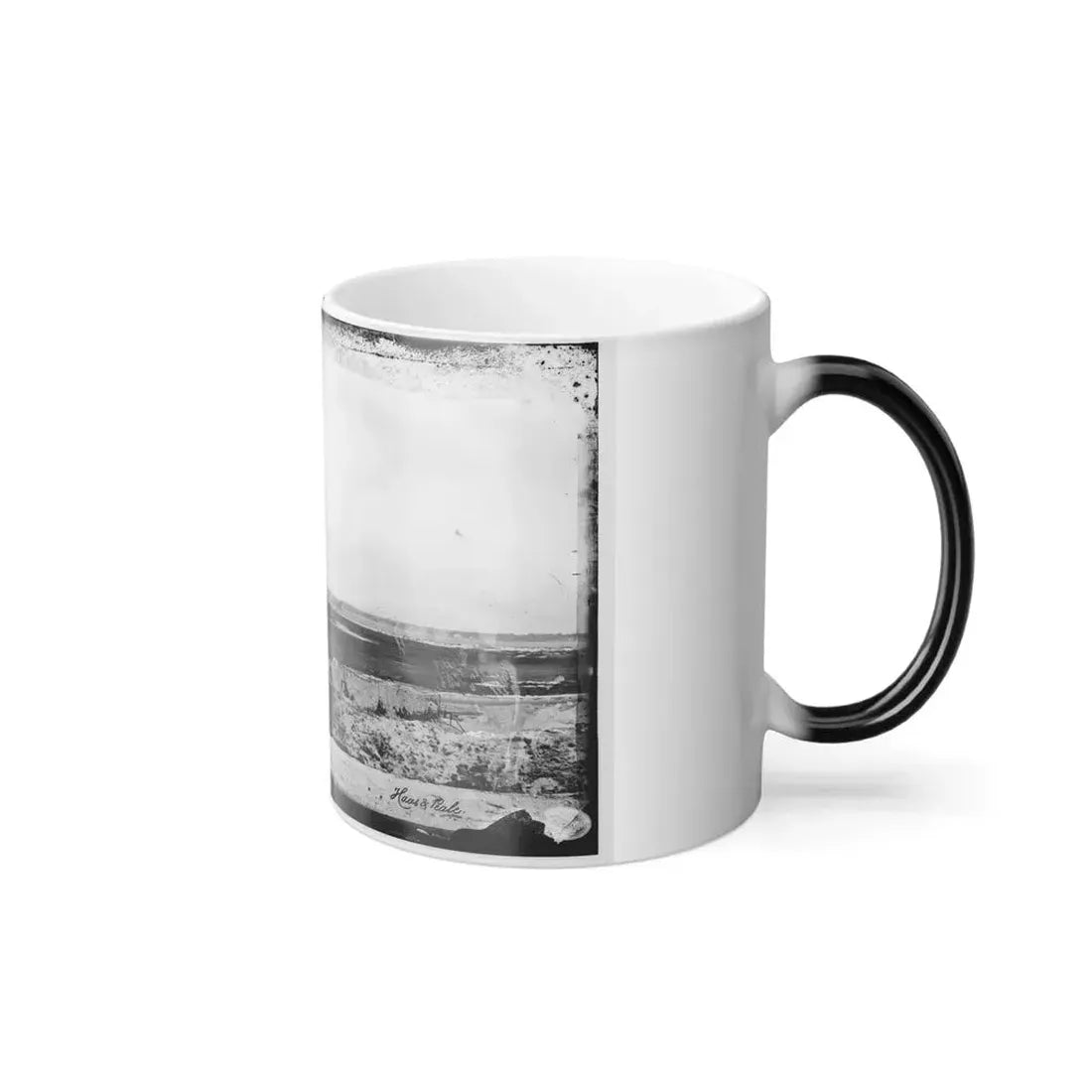 Fort Sumter. Vincents Creek. Battery Gregg (U.S. Civil War) Color Changing Coffee Mug 11oz - Go Mug Yourself