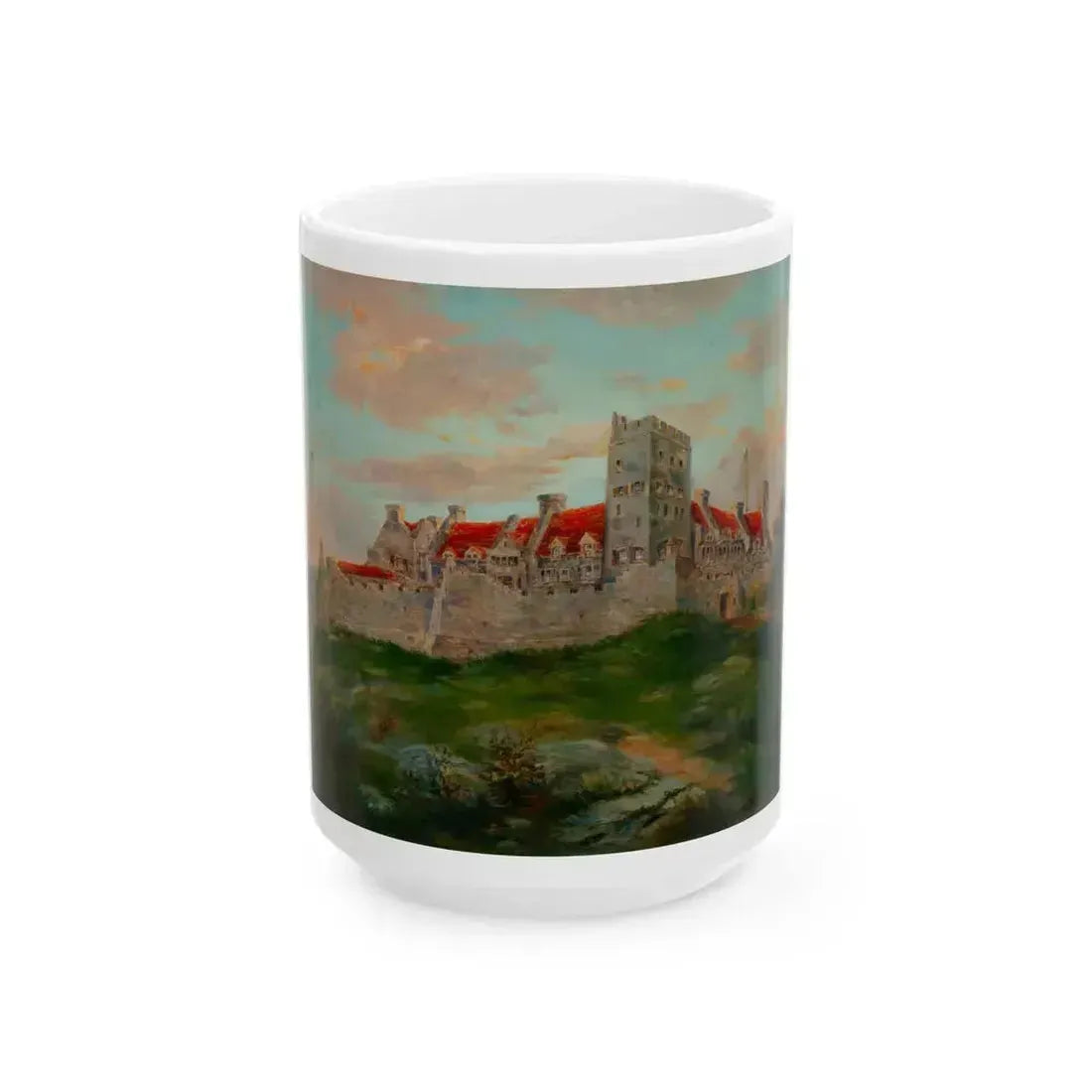 Fort Ticonderoga - White Coffee Mug 15oz - Go Mug Yourself