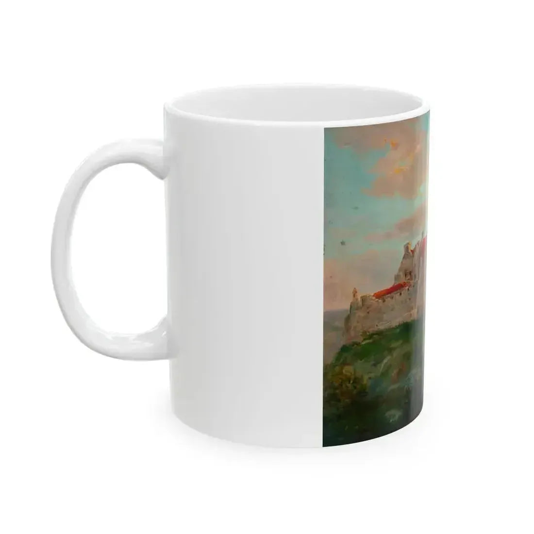 Fort Ticonderoga - White Coffee Mug - Go Mug Yourself