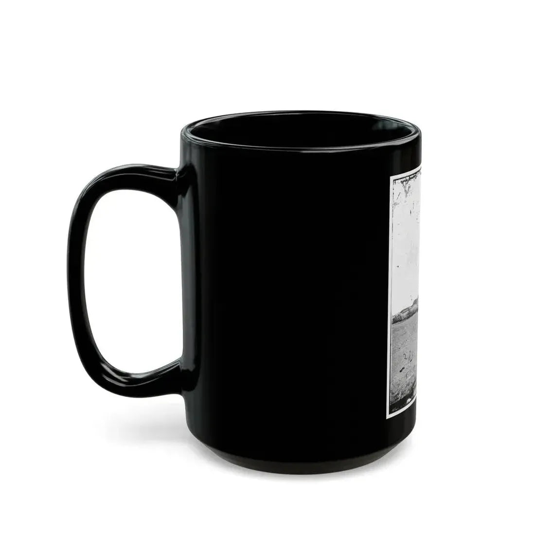 Fortifications. Fort Mcallister, Ga. (U.S. Civil War) Black Coffee Mug - Go Mug Yourself