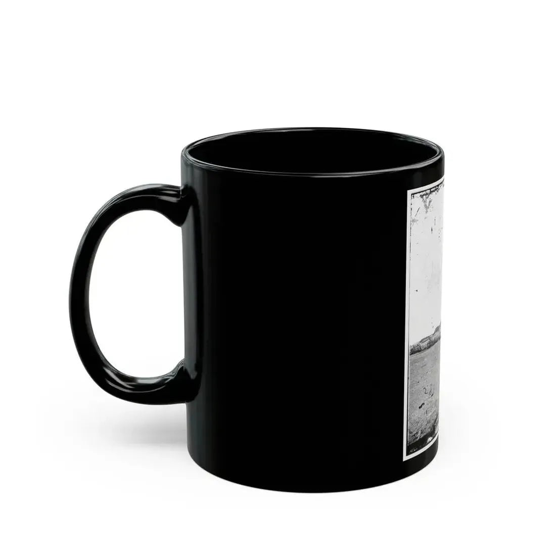 Fortifications. Fort Mcallister, Ga. (U.S. Civil War) Black Coffee Mug - Go Mug Yourself