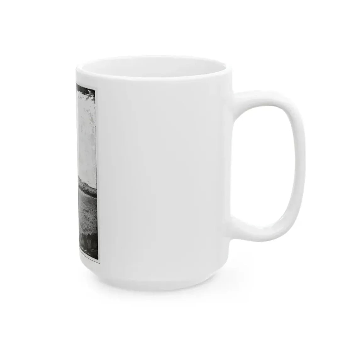 Fortifications. Fort Mcallister, Ga. (U.S. Civil War) White Coffee Mug - Go Mug Yourself