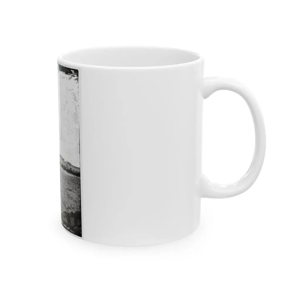 Fortifications. Fort Mcallister, Ga. (U.S. Civil War) White Coffee Mug - Go Mug Yourself