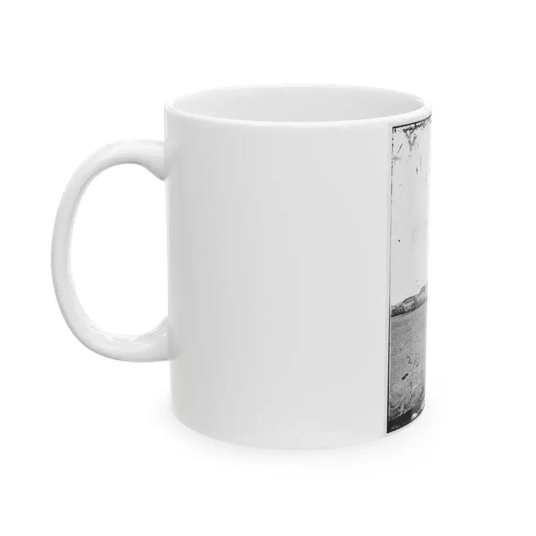 Fortifications. Fort Mcallister, Ga. (U.S. Civil War) White Coffee Mug - Go Mug Yourself