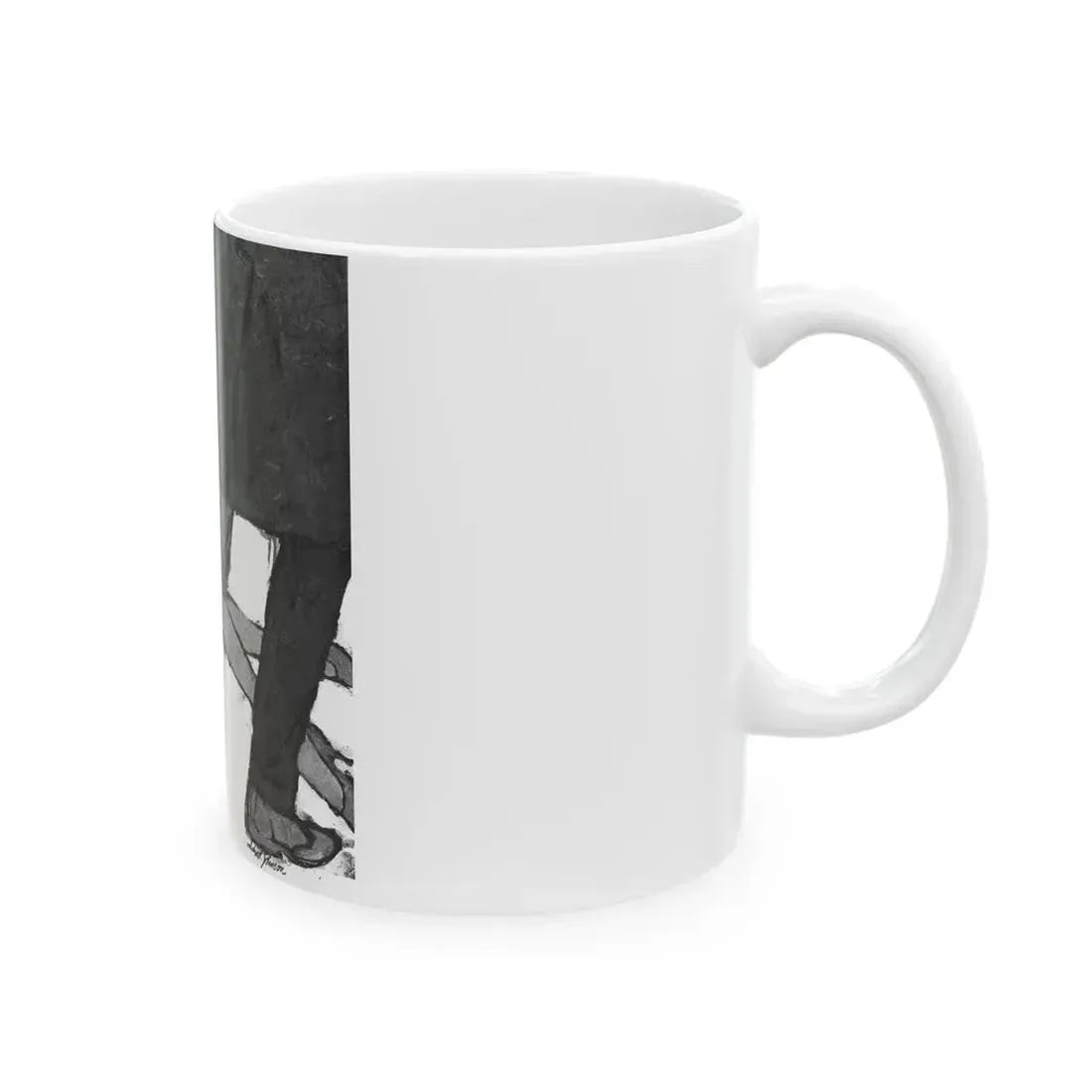 Fortnight In Peril by Frances Minto Cowen, Good Housekeeping, 1961 - White Coffee Mug - Go Mug Yourself