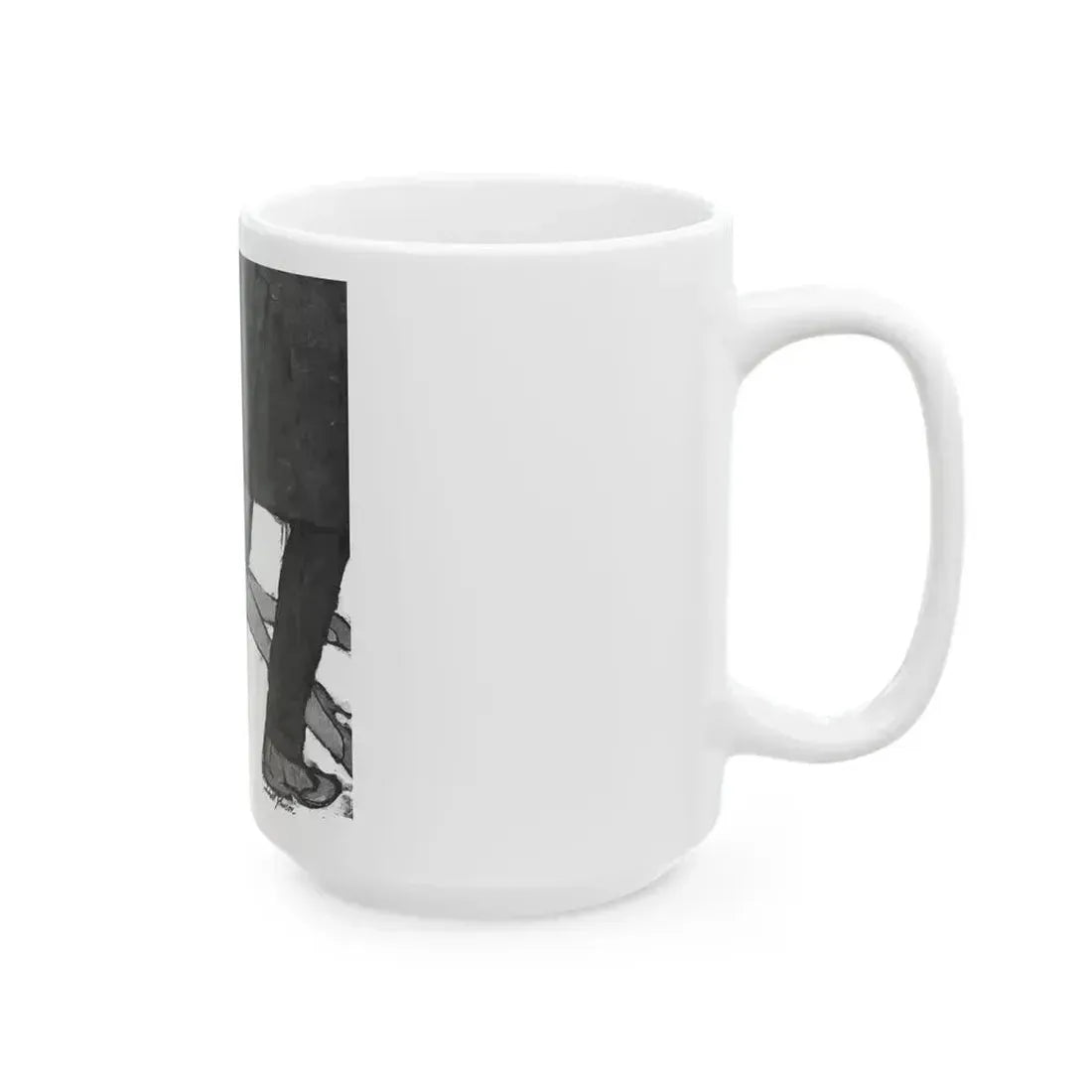 Fortnight In Peril by Frances Minto Cowen, Good Housekeeping, 1961 - White Coffee Mug - Go Mug Yourself