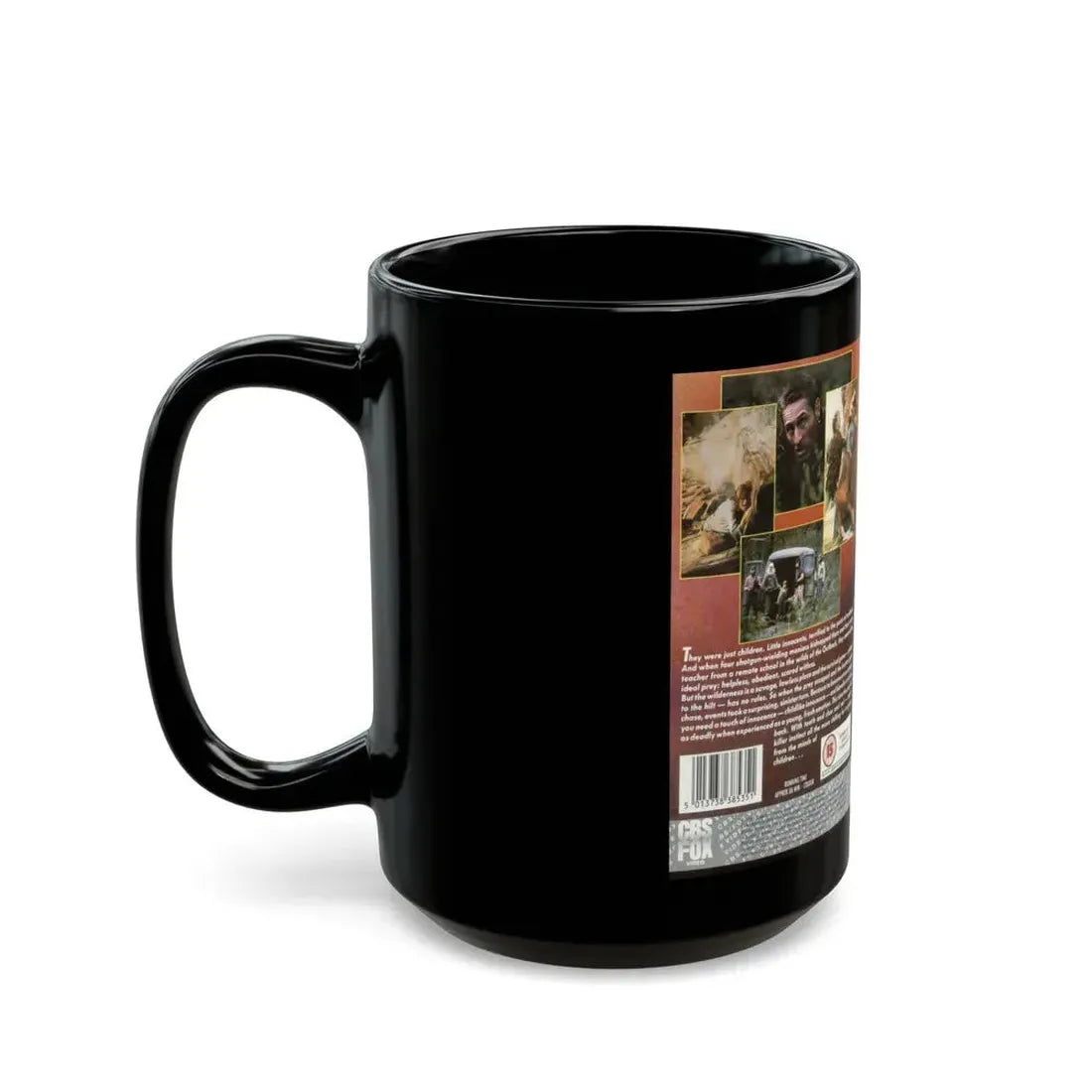 FORTRESS ACTION (VHS COVER) - Black Coffee Mug - Go Mug Yourself
