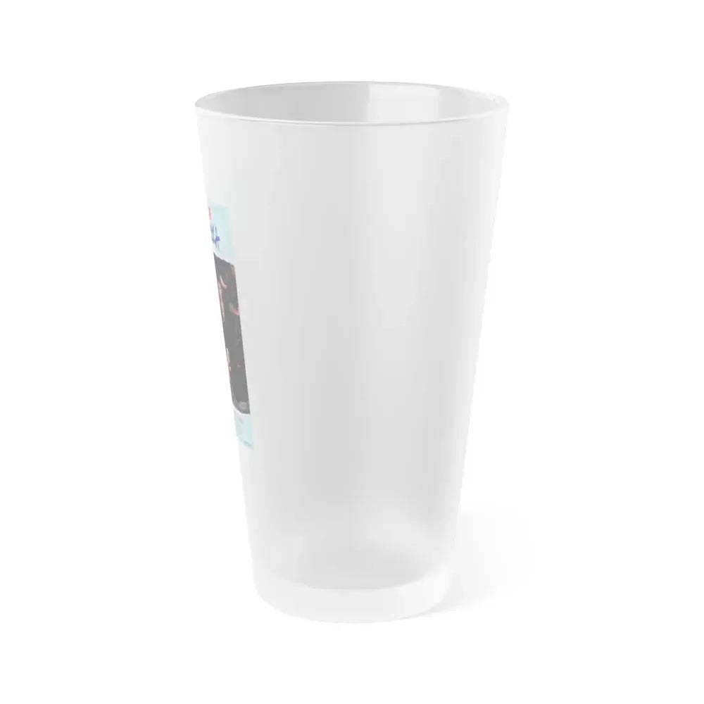 FORTRESS OF AMERIKKKA 1989 Movie Poster - Frosted Pint Glass 16oz - Go Mug Yourself