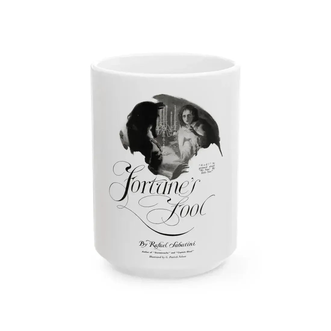 Fortune's Fool (1), McCalls magazine, January 1923 - White Coffee Mug 15oz - Go Mug Yourself