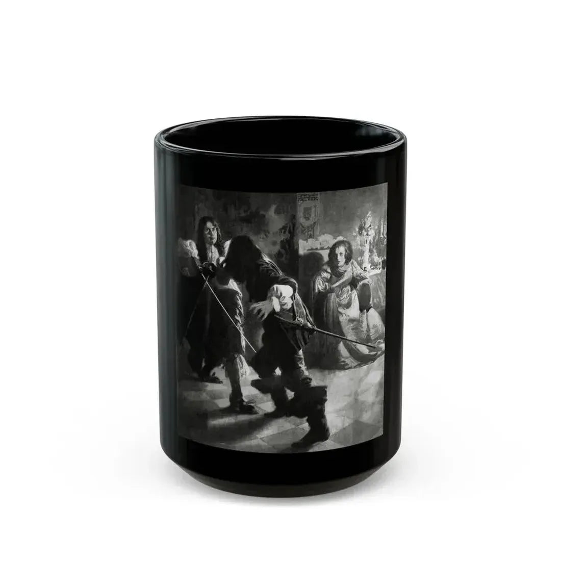 Fortune's Fool (2), McCalls magazine, January 1923 - Black Coffee Mug 15oz - Go Mug Yourself