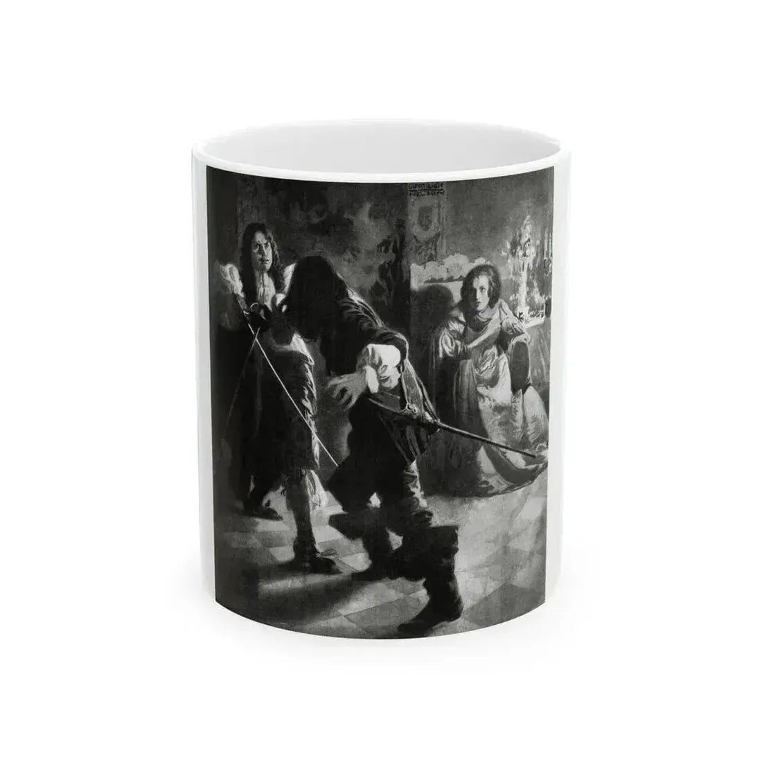 Fortune's Fool (2), McCalls magazine, January 1923 - White Coffee Mug 11oz - Go Mug Yourself