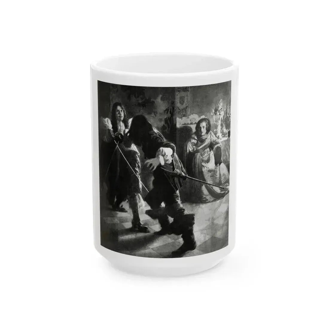 Fortune's Fool (2), McCalls magazine, January 1923 - White Coffee Mug 15oz - Go Mug Yourself