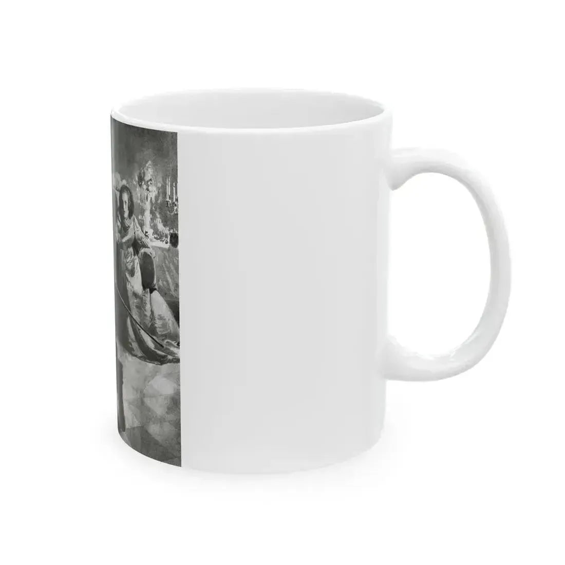 Fortune's Fool (2), McCalls magazine, January 1923 - White Coffee Mug - Go Mug Yourself