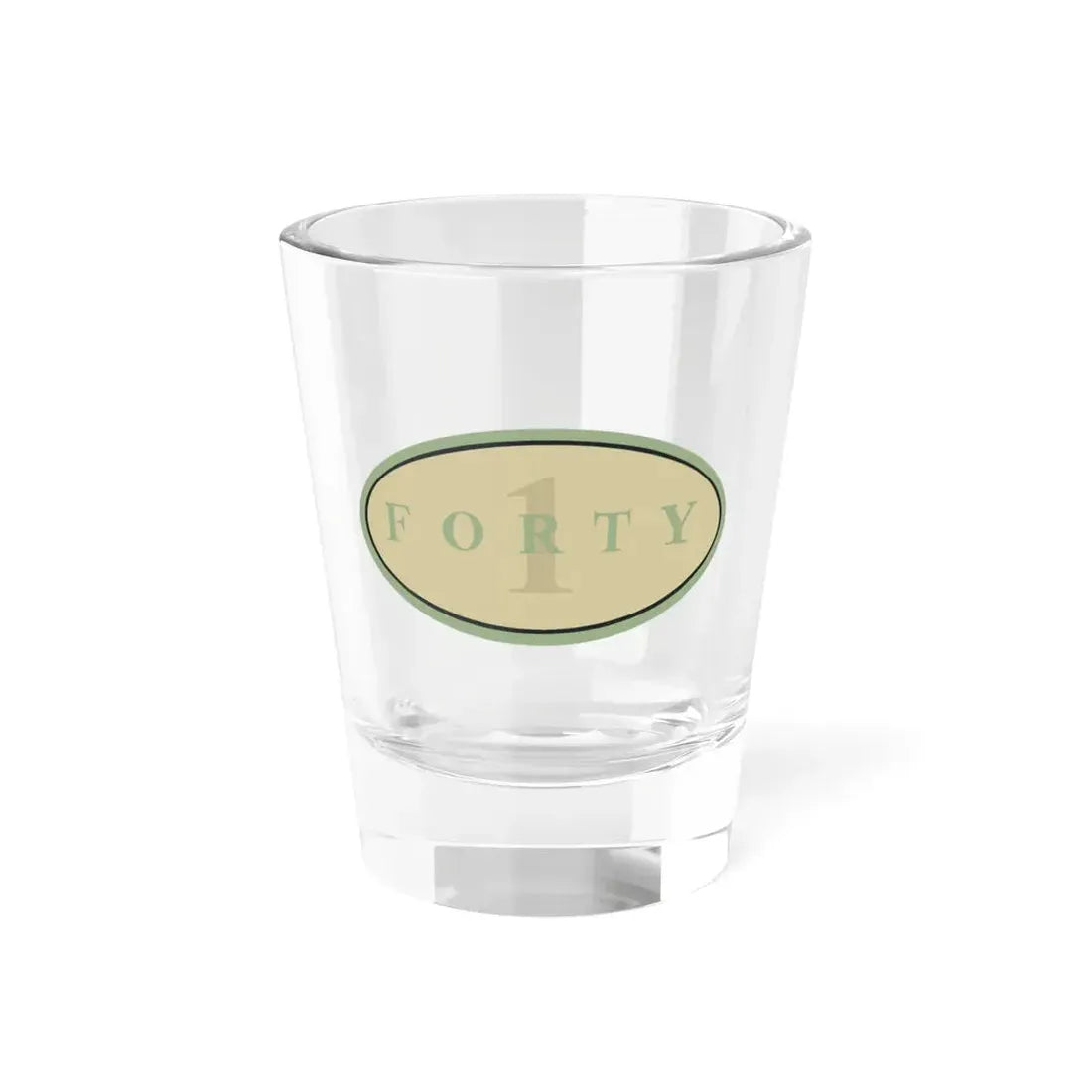 Forty 1 (U.S. Navy) Shot Glass 1.5oz 1.5oz - Go Mug Yourself