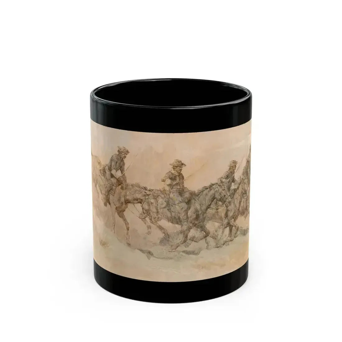 Forty Miles a Day - Black Coffee Mug 11oz - Go Mug Yourself
