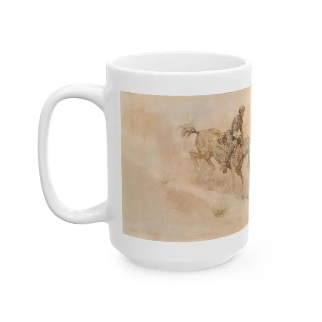 Forty Miles a Day - White Coffee Mug - Go Mug Yourself