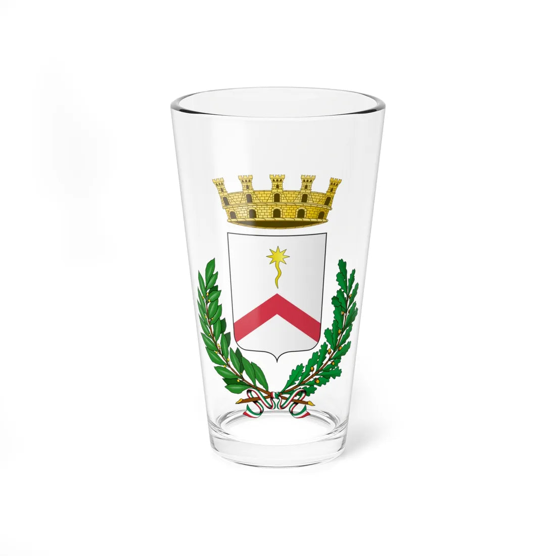 Fossacesia-Stemma (Italy) (Coat of Arms) Pint Glass 16oz 16oz - Go Mug Yourself