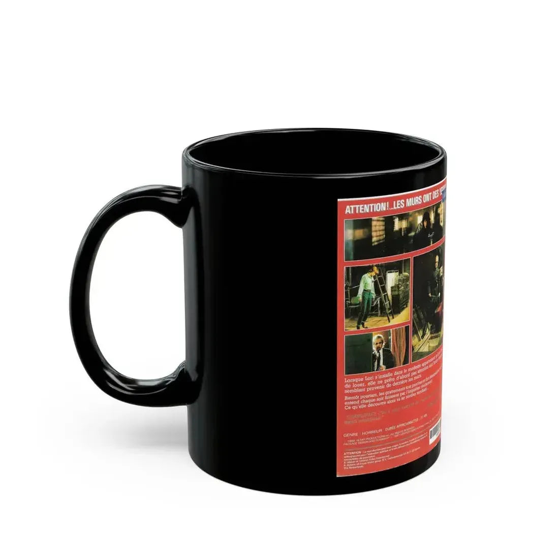 FOU A TUER (VHS COVER) - Black Coffee Mug - Go Mug Yourself