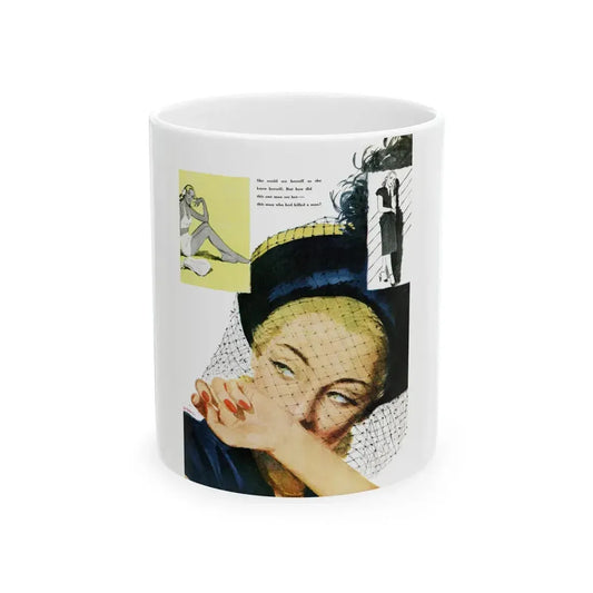 Found - A Woman, Good Housekeeping, July 1947 - White Coffee Mug 11oz - Go Mug Yourself