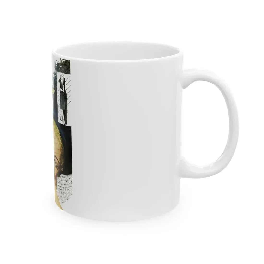 Found - A Woman, Good Housekeeping, July 1947 - White Coffee Mug - Go Mug Yourself
