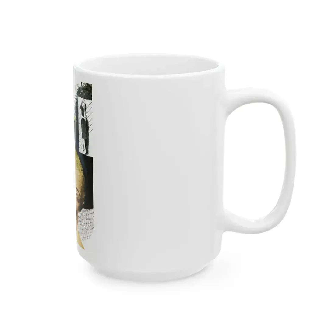 Found - A Woman, Good Housekeeping, July 1947 - White Coffee Mug - Go Mug Yourself