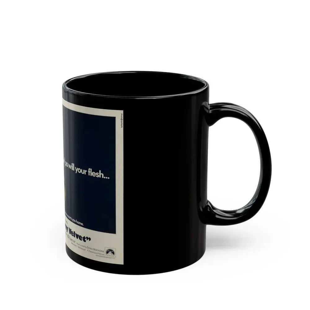 FOUR FLIES ON GREY VELVET 1971 Movie Poster - Black Coffee Mug - Go Mug Yourself