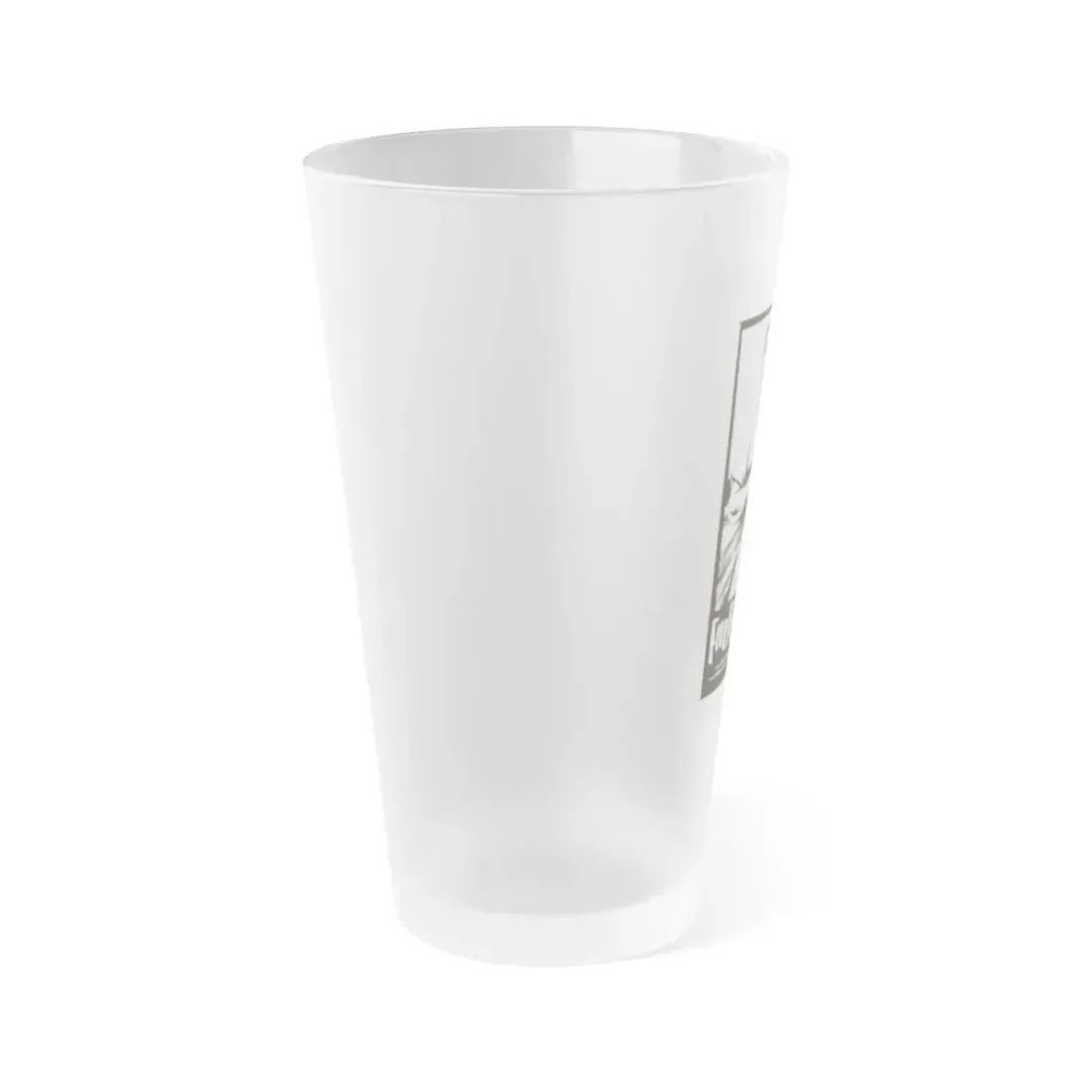 FOUR FOR THE MORGUE 1962 Movie Poster - Frosted Pint Glass 16oz - Go Mug Yourself