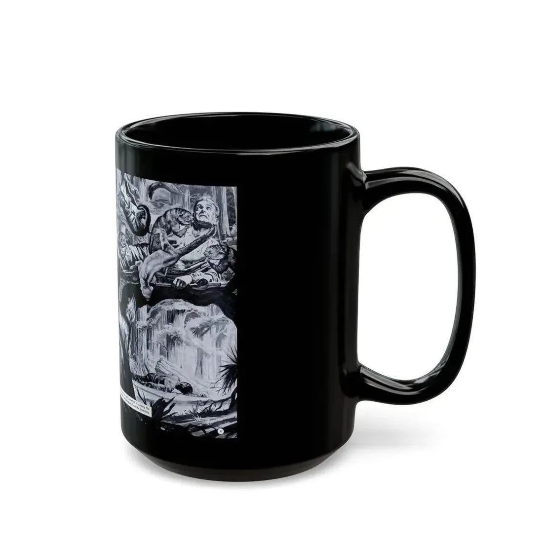 Four-Legged Devils Tore Out My Tongue, True Men Stories, October 1957 - Black Coffee Mug - Go Mug Yourself
