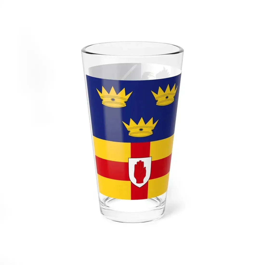 Four Provinces Flag (Ireland) Pint Glass 16oz - Go Mug Yourself
