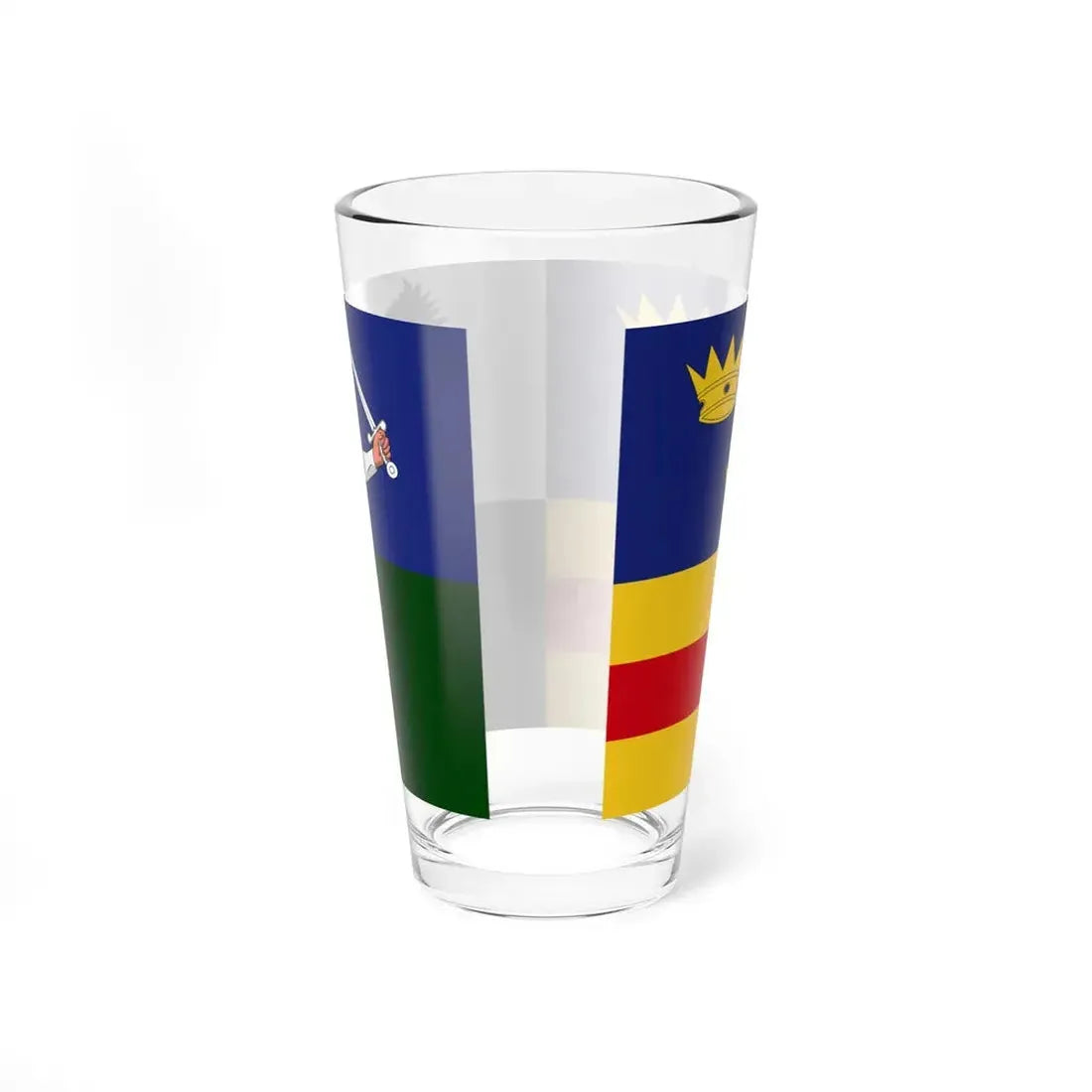 Four Provinces Flag (Ireland) Pint Glass 16oz - Go Mug Yourself