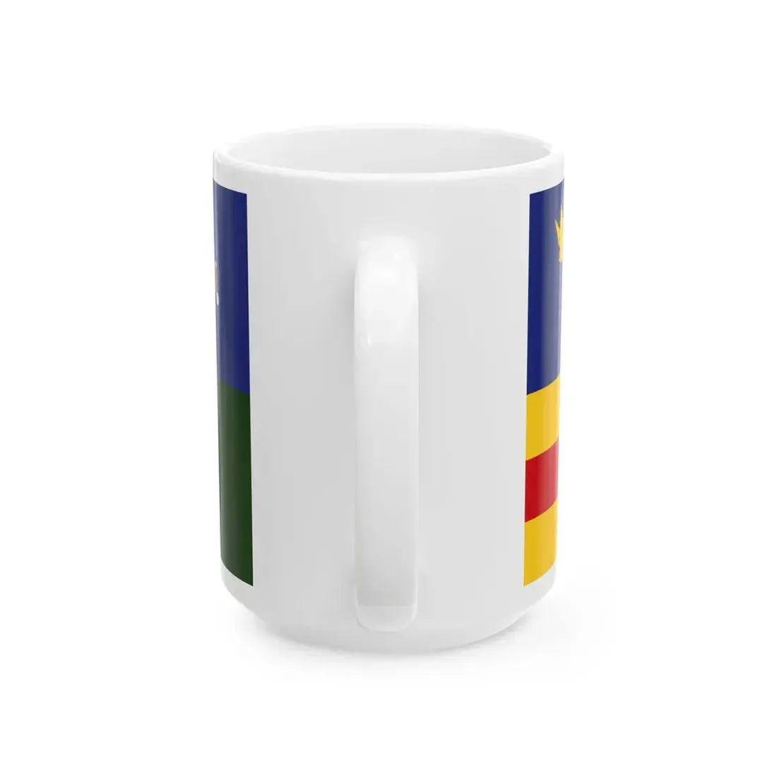 Four Provinces Flag (Ireland) White Coffee Mug - Go Mug Yourself