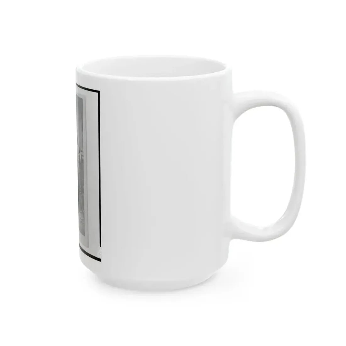 Four Unidentified Men Including At Least One Union Officer, Full-Length Portrait, Seated And Standing, Facing Front (U.S. Civil War) White Coffee Mug - Go Mug Yourself