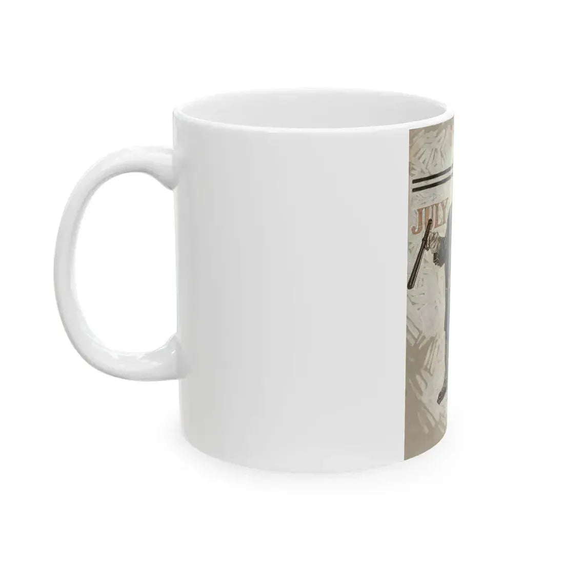 Fourth of July, The Saturday Evening Post, July 1, 1911 - White Coffee Mug - Go Mug Yourself