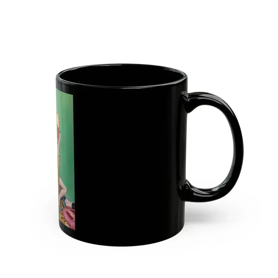 Fowler and Tamara, The Dance Magazine cover, January 1928 - Black Coffee Mug - Go Mug Yourself