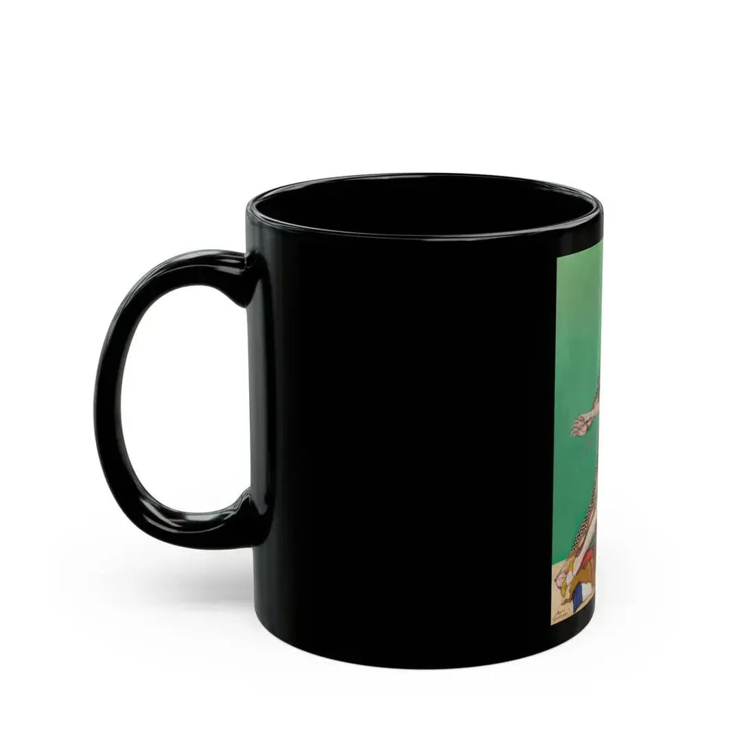 Fowler and Tamara, The Dance Magazine cover, January 1928 - Black Coffee Mug - Go Mug Yourself