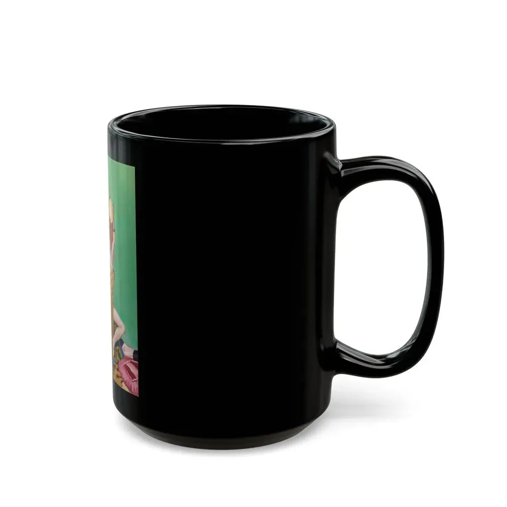 Fowler and Tamara, The Dance Magazine cover, January 1928 - Black Coffee Mug - Go Mug Yourself