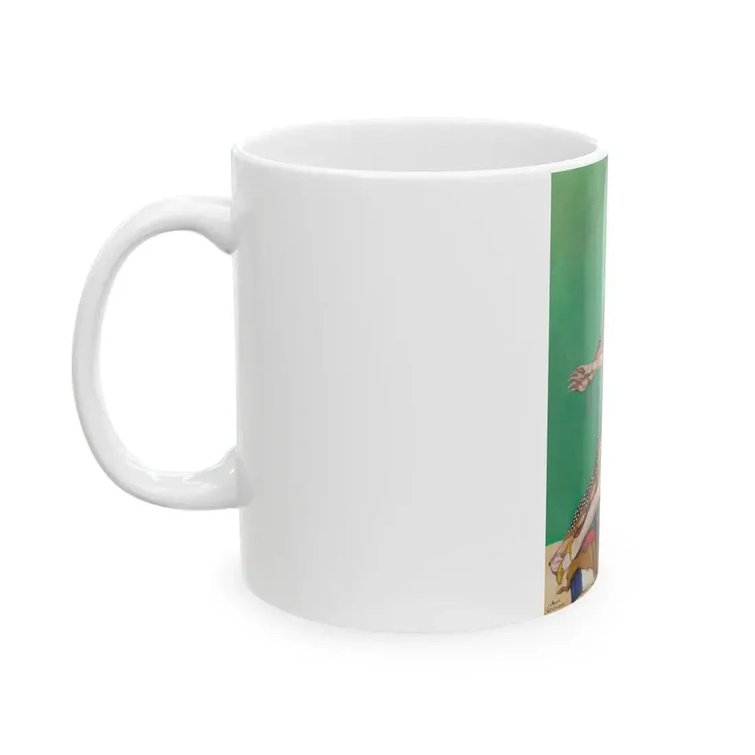 Fowler and Tamara, The Dance Magazine cover, January 1928 - White Coffee Mug - Go Mug Yourself