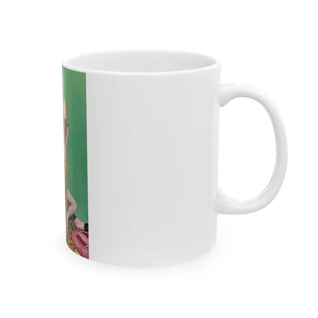 Fowler and Tamara, The Dance Magazine cover, January 1928 - White Coffee Mug - Go Mug Yourself