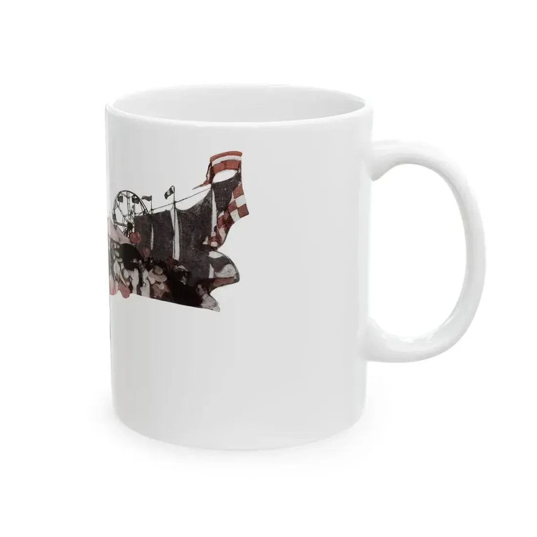 Fox Fire (1), Cosmopolitan, November 1932 - White Coffee Mug - Go Mug Yourself