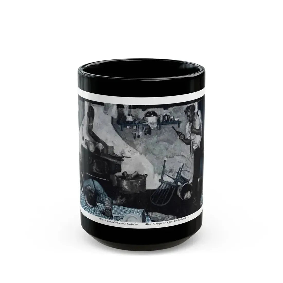 Fox Fire (2), Cosmopolitan, November 1932 - Black Coffee Mug 15oz - Go Mug Yourself