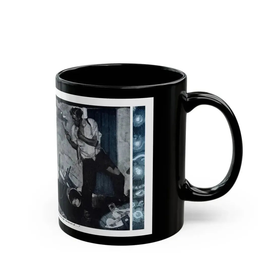 Fox Fire (2), Cosmopolitan, November 1932 - Black Coffee Mug - Go Mug Yourself