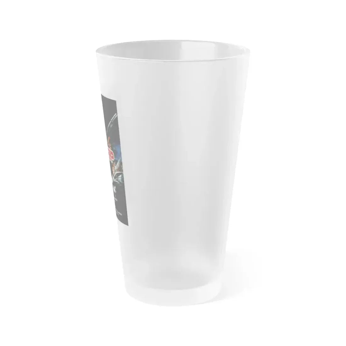 FOXTRAP (GERMAN) 1986 Movie Poster - Frosted Pint Glass 16oz - Go Mug Yourself