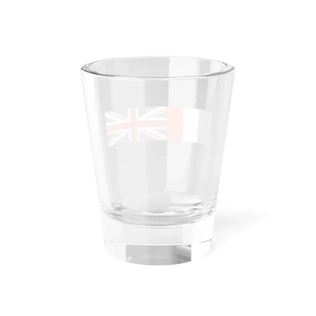 France and United Kingdom flags (France) Shot Glass 1.5oz - Go Mug Yourself